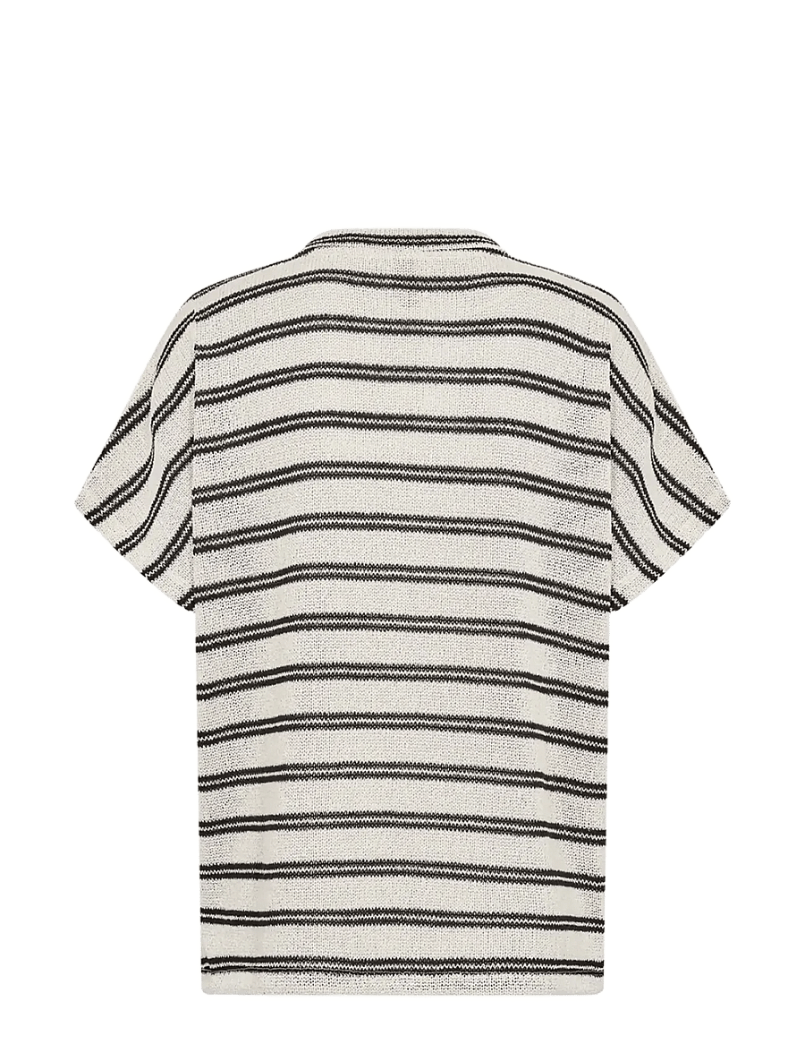 Soyaconcept - SC-FREY - t-shirts - 9999 black combi - 2