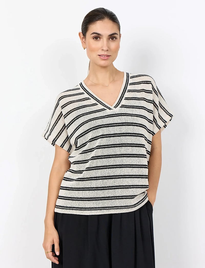 Soyaconcept - SC-FREY - t-shirts - 9999 black combi - 0