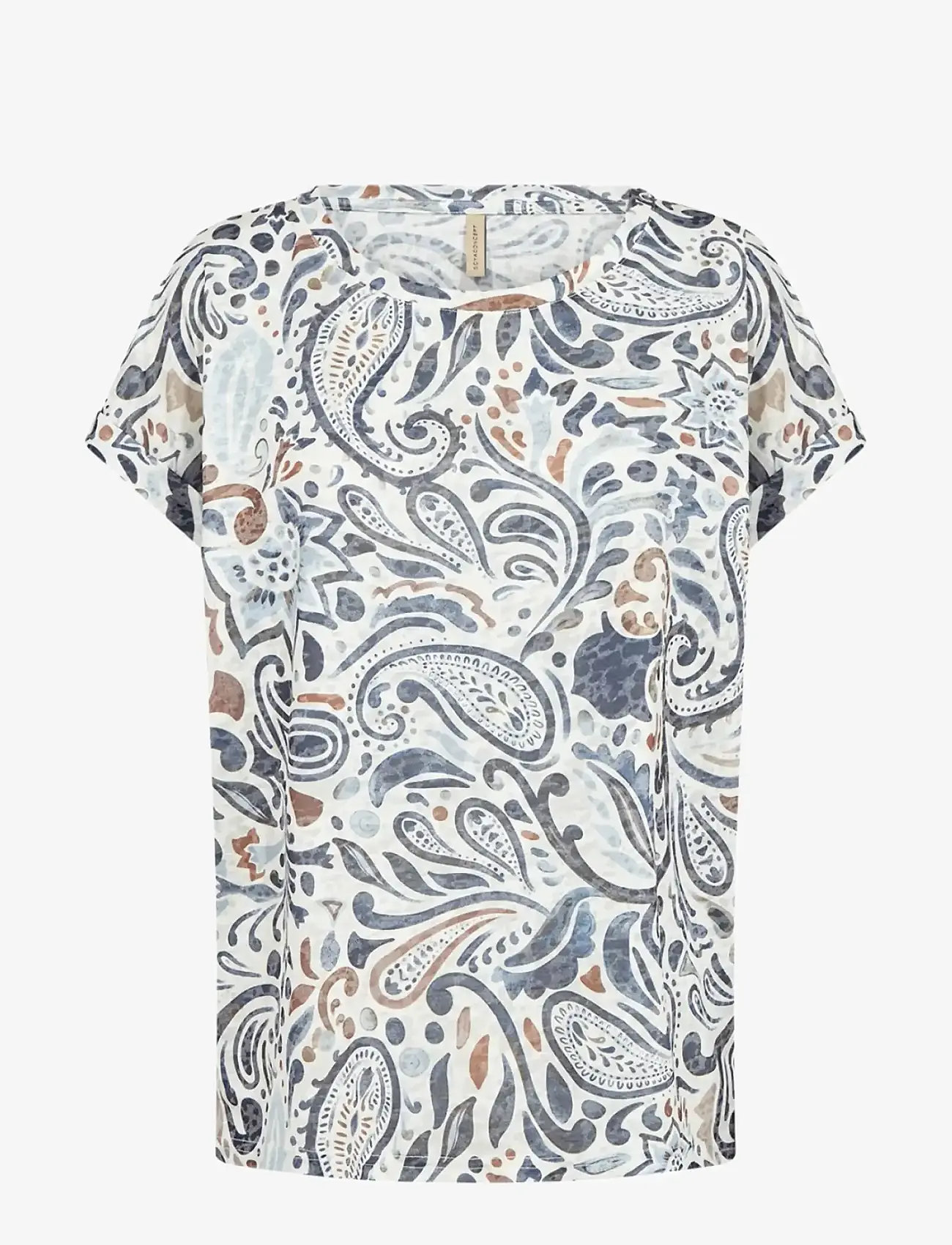 Soyaconcept - SC-PANIKE - t-shirts - 6910 navy combi - 0