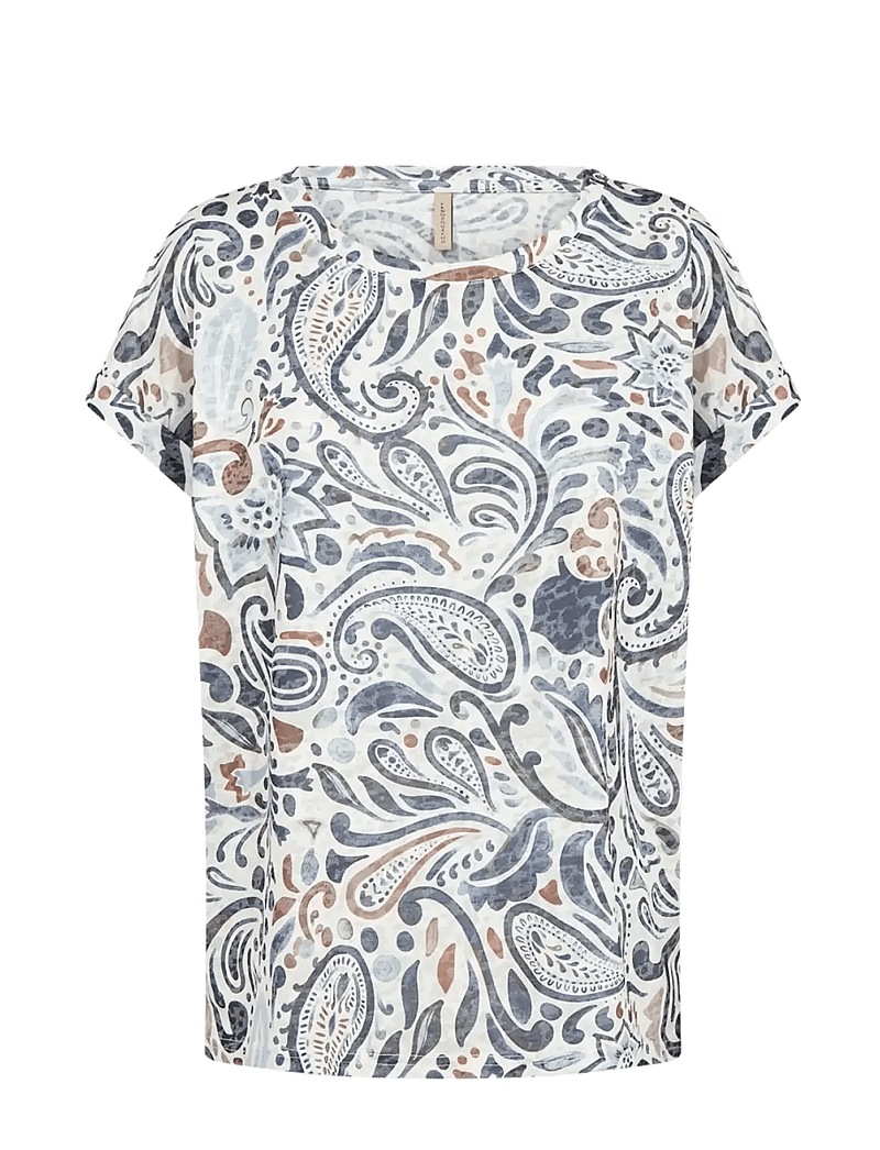 Soyaconcept - SC-PANIKE - t-shirts - 6910 navy combi - 0