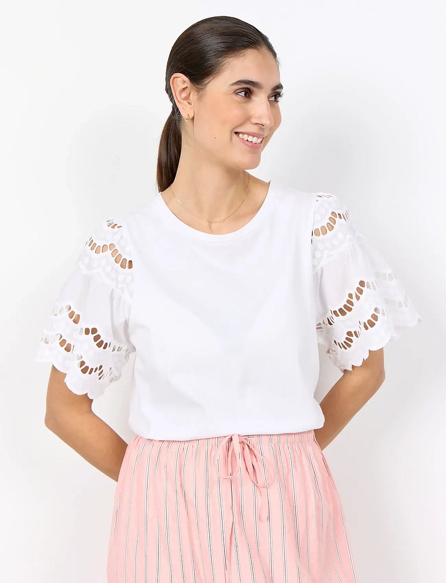 Soyaconcept - SC-LORAINE - t-shirts - 1000 white - 0