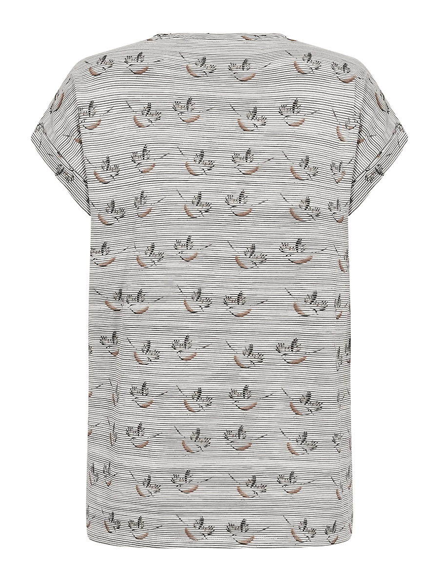 Soyaconcept - SC-GALINA - t-shirts - 8710 toffee combi - 2