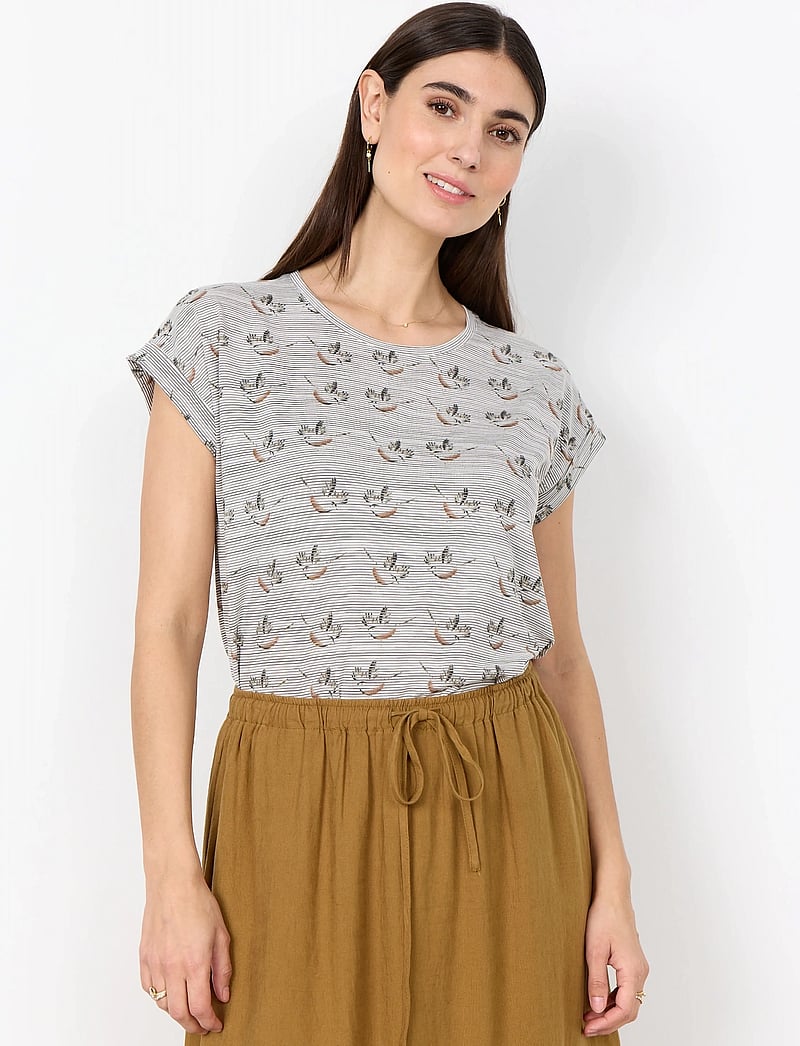 Soyaconcept - SC-GALINA - t-shirts - 8710 toffee combi - 0