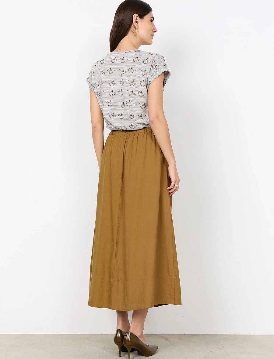 Soyaconcept - SC-GALINA - t-shirts - 8710 toffee combi - 4