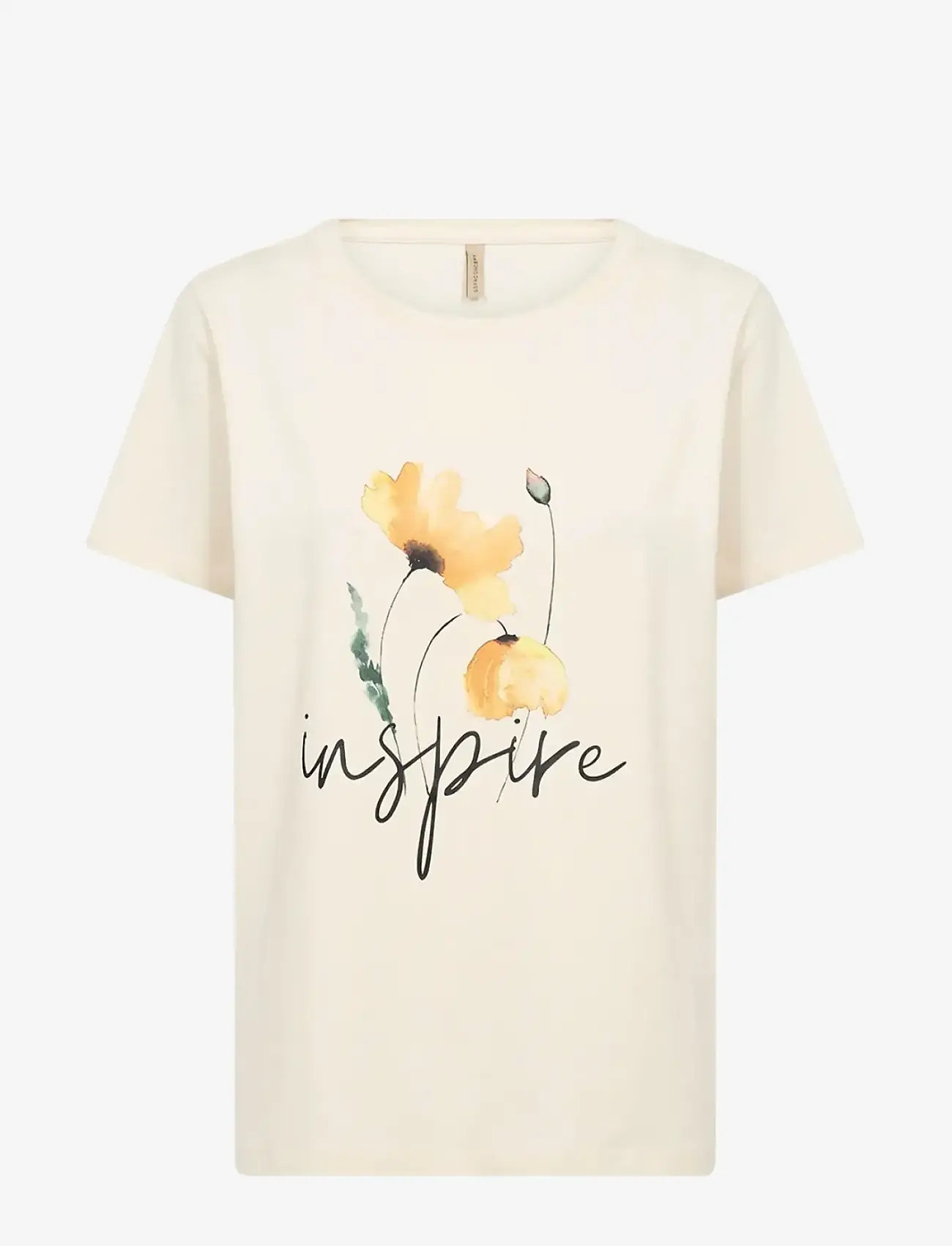 Soyaconcept - SC-RINA FP - t-shirts - 1620 cream - 1
