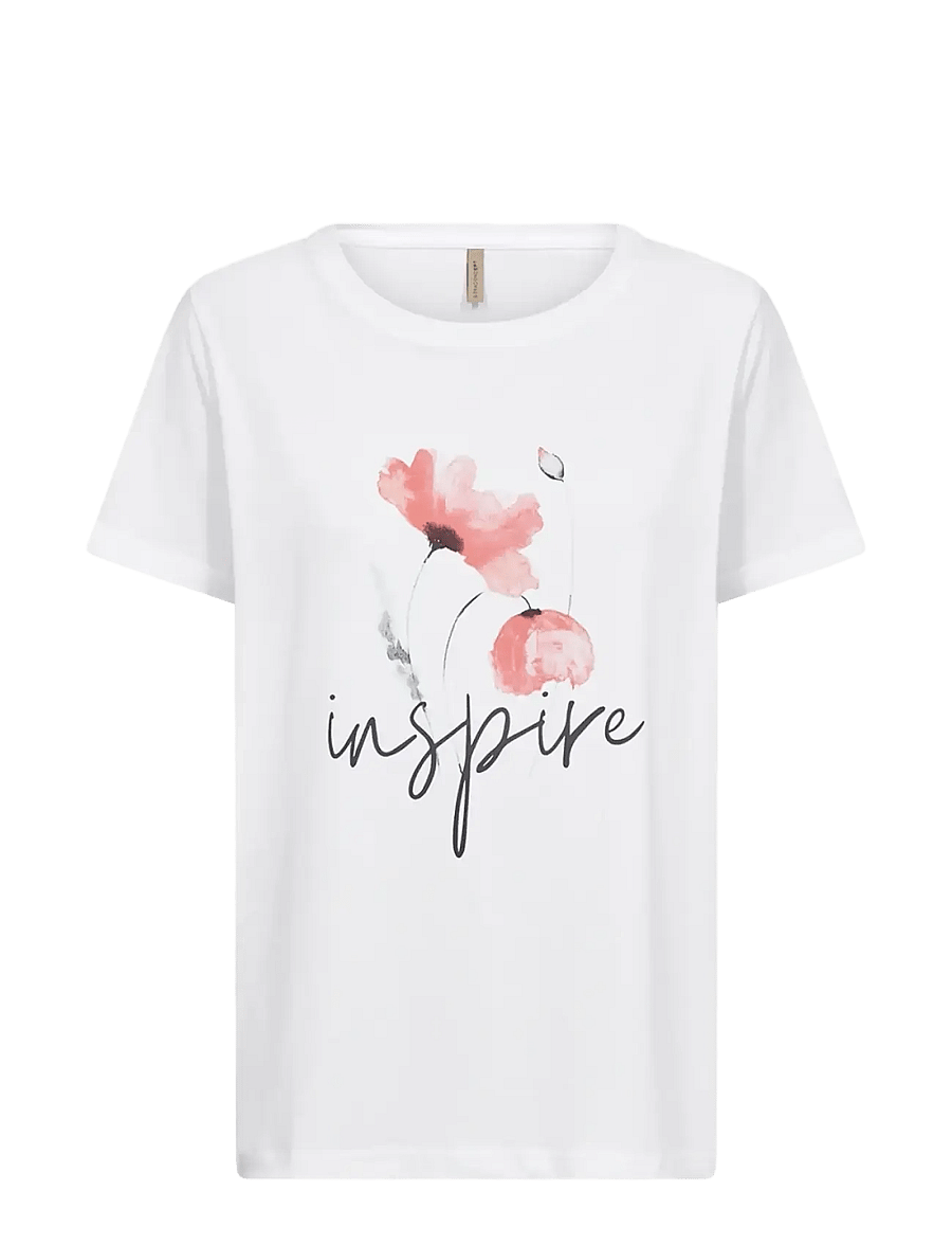 Soyaconcept - SC-RINA FP - t-shirts - 4030 bittersweet - 1