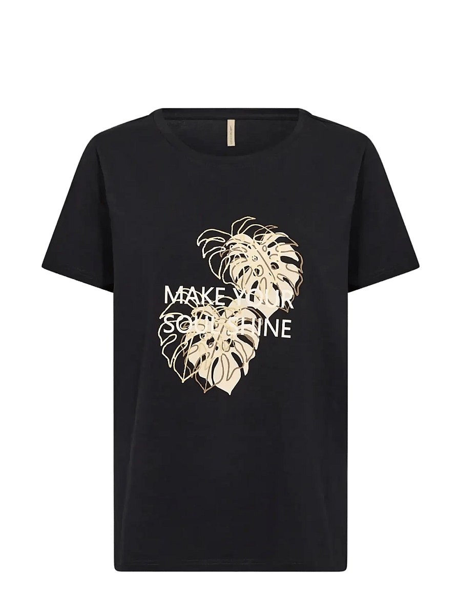 Soyaconcept - SC-RINA FP - t-shirts - 9999 black - 0