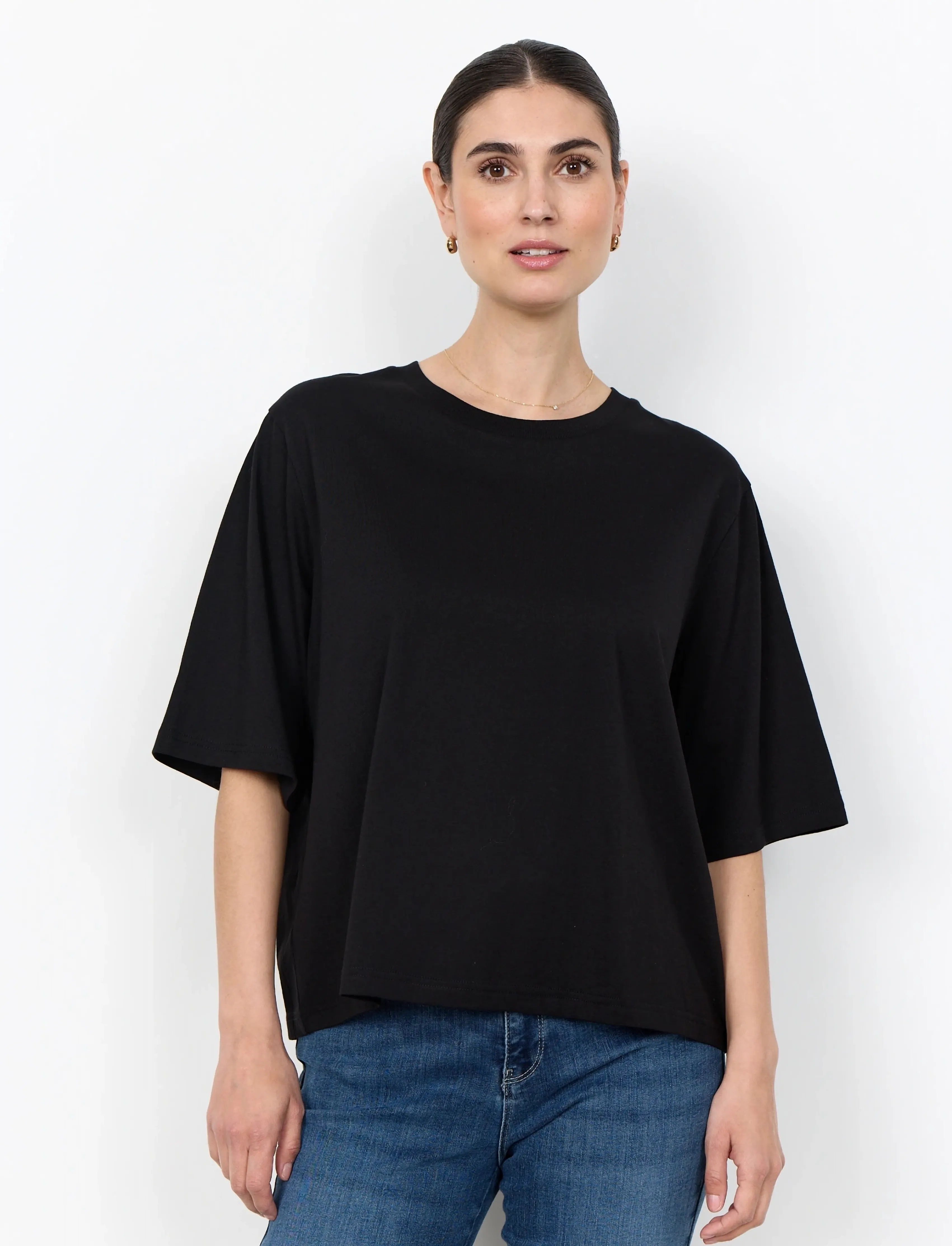 Soyaconcept SC-DERBY - T-Shirts & Tops - 9999 BLACK / black