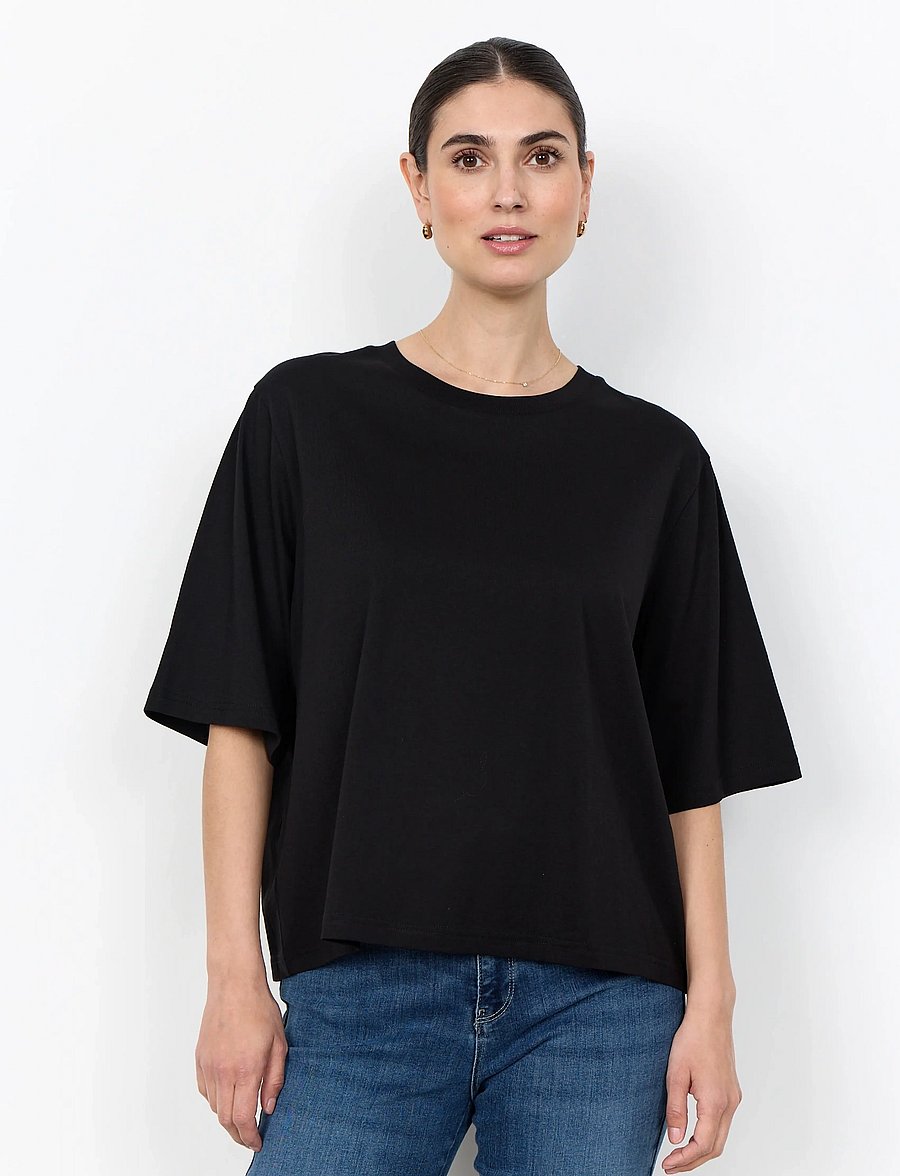 Soyaconcept - SC-DERBY - t-shirts - 9999 black - 0