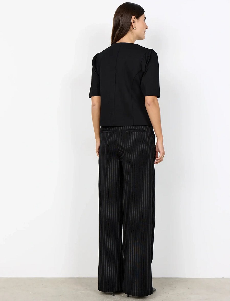Soyaconcept - SC-GILL - vida byxor - 9999 black combi - 3