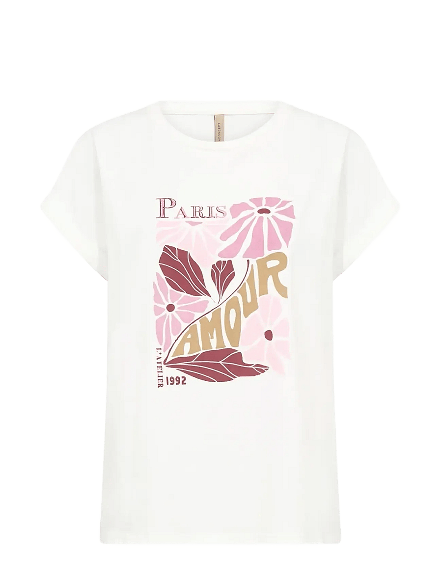 Soyaconcept - SC-RINA FP - t-särgid - 1100 offwhite - 1