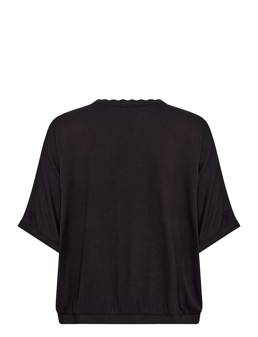 Soyaconcept - SC-THILDE - kurzärmelige blusen - 9999 black - 1