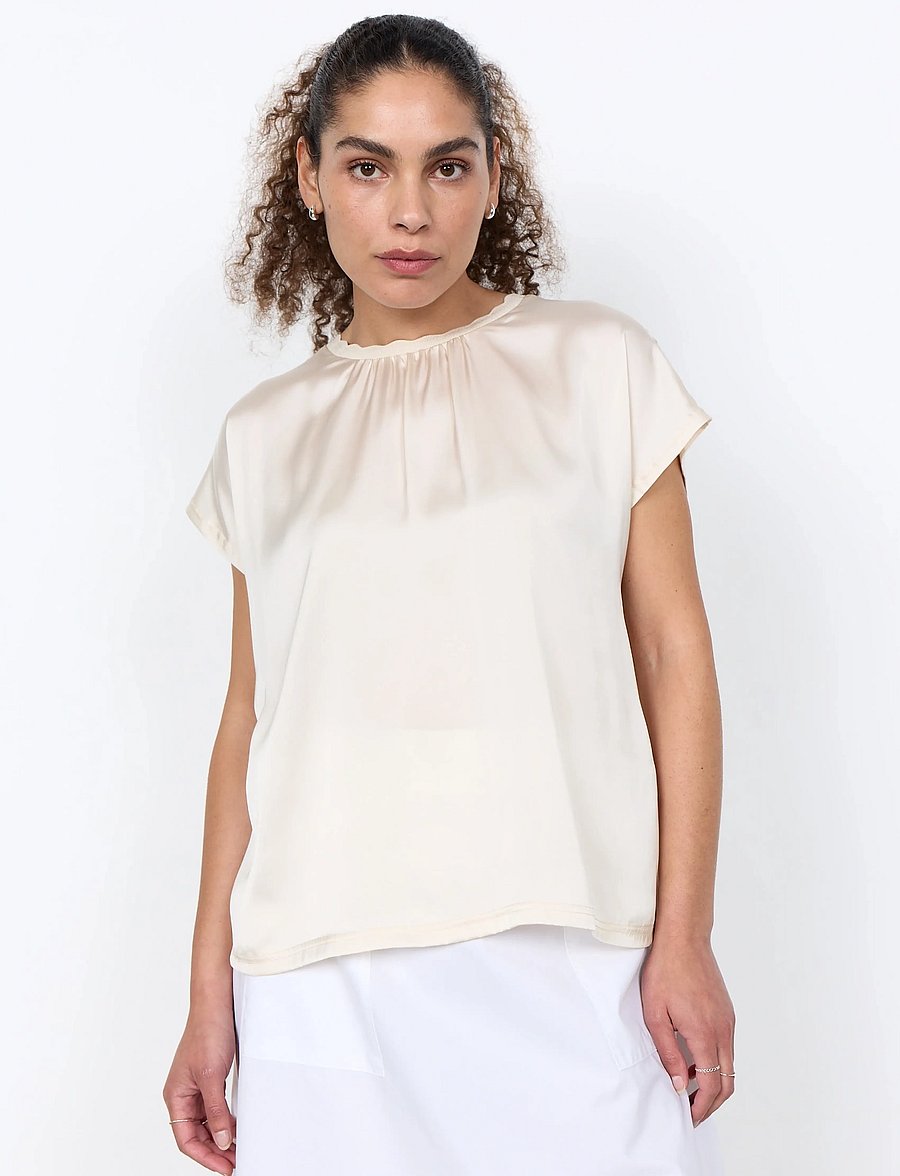 Soyaconcept - SC-THILDE - t-shirts - 1620 cream - 0