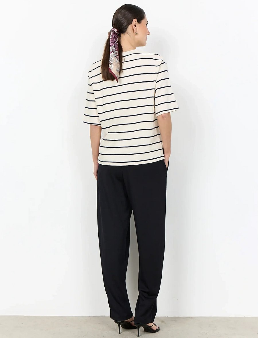 Soyaconcept - SC-GERTA - t-shirts - 1620 cream combi - 3