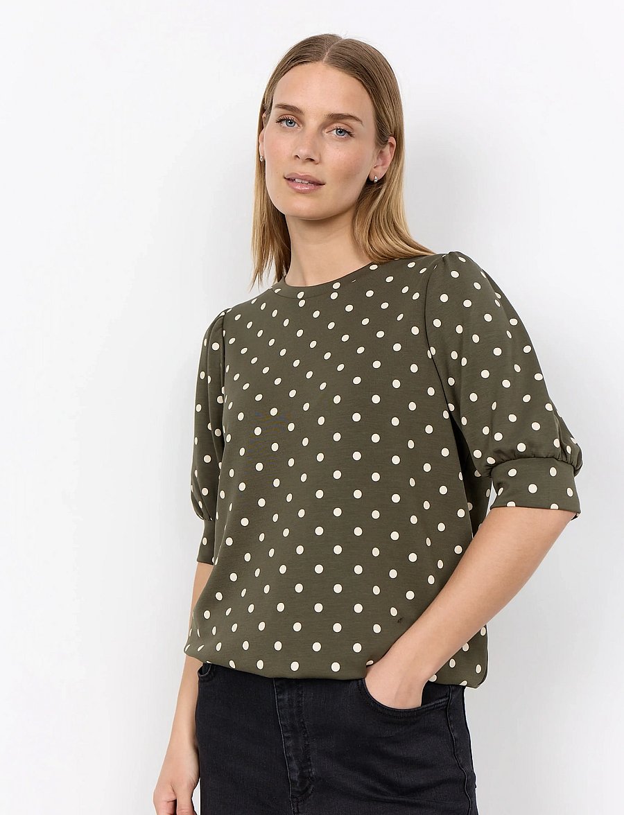 Soyaconcept - SC-GODIVA - dressipluusid - 7920 dark army combi - 0