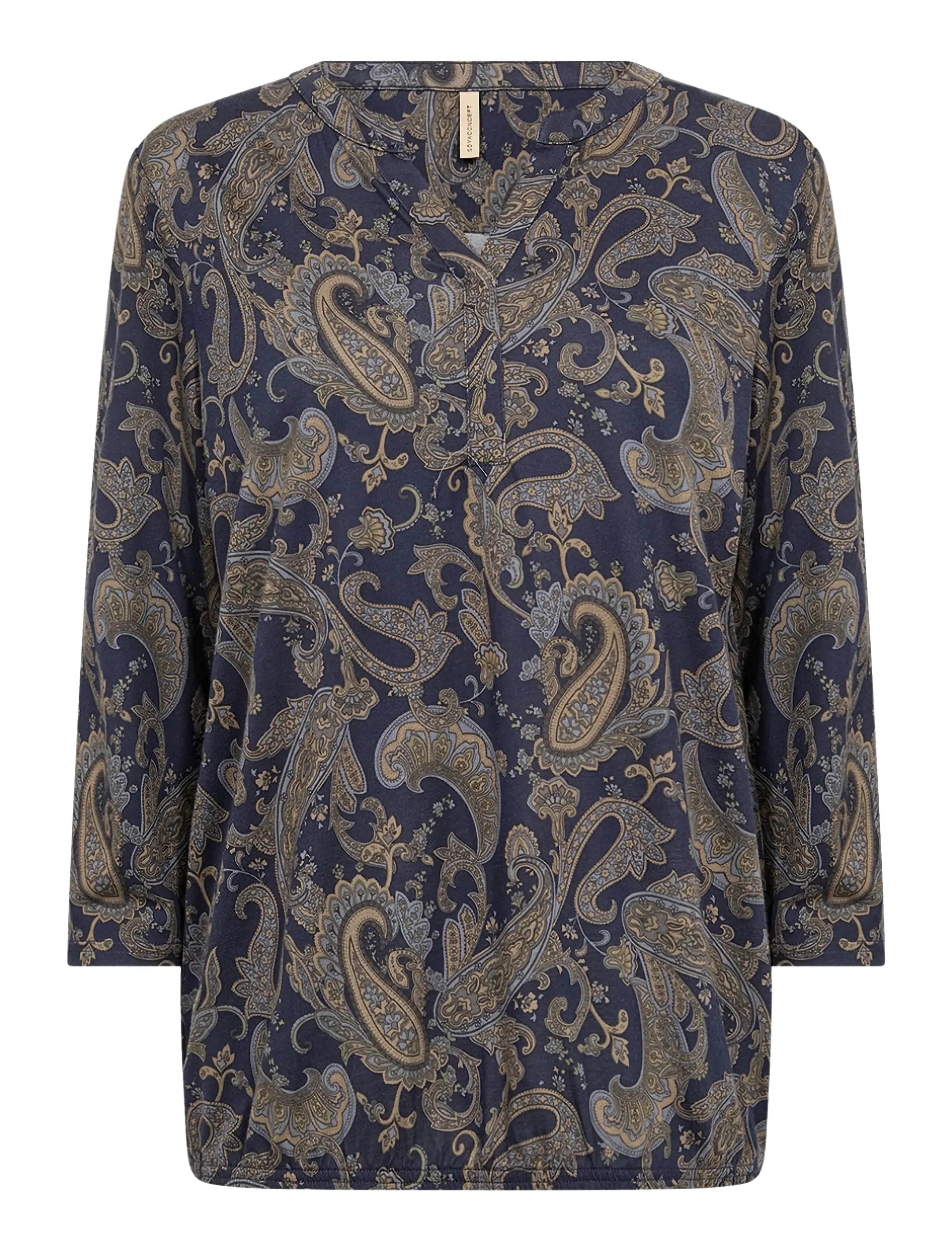 Soyaconcept SC-FELICITY AOP - Blusar - 6910 NAVY COMBI / navy