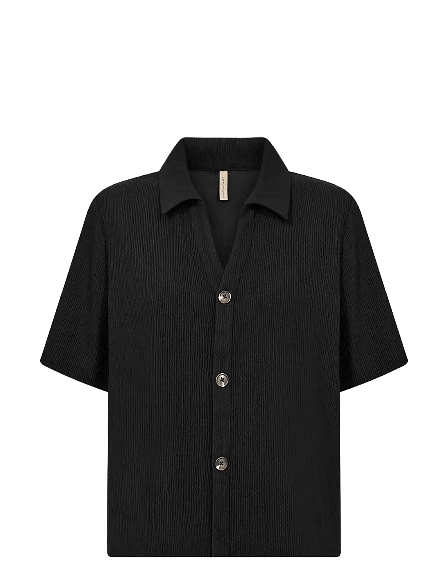 Soyaconcept - SC-DELAL - kurzärmlige hemden - 9999 black - 1