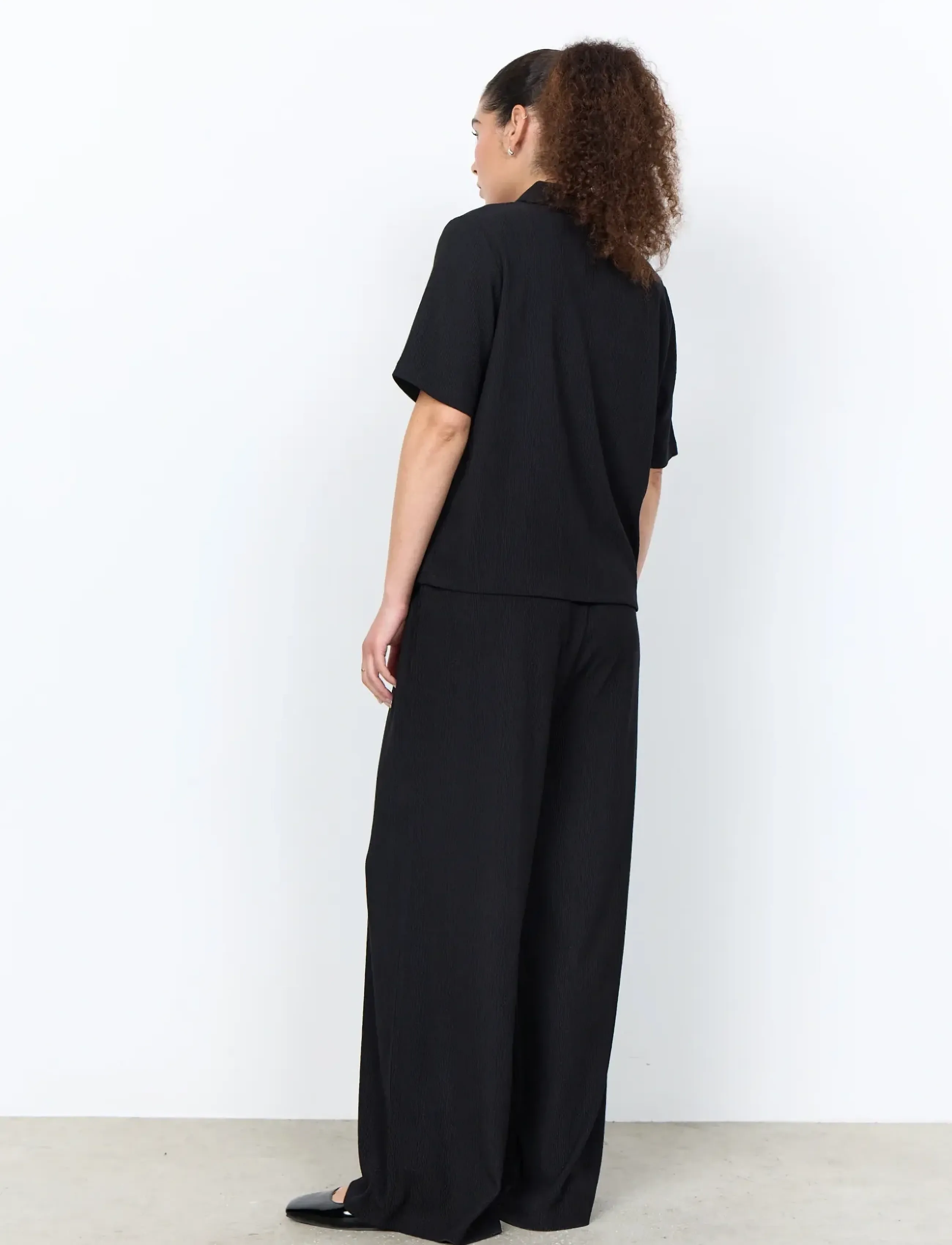 Soyaconcept - SC-DELAL - kurzärmlige hemden - 9999 black - 3