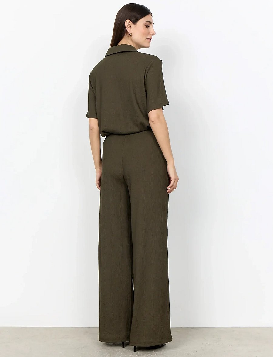 Soyaconcept - SC-DELAL - laia säärega püksid - 7920 dark army - 3