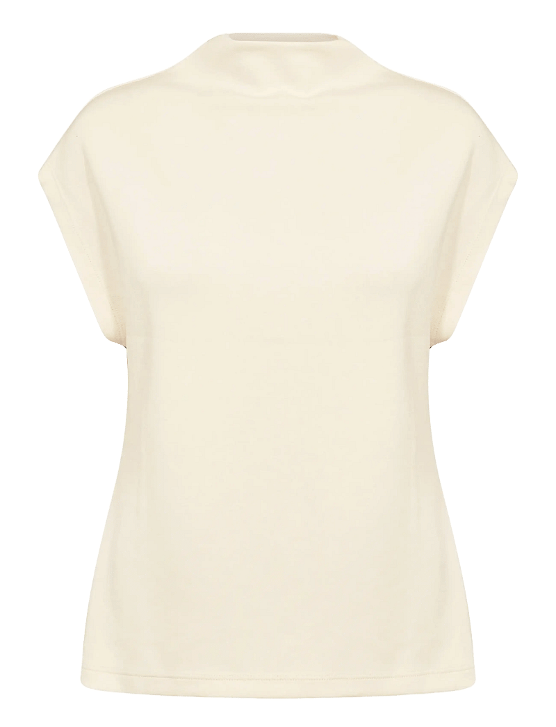 Soyaconcept - SC-BANU - kortærmede bluser - 1620 cream - 1