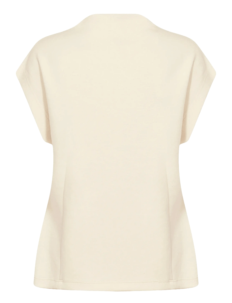 Soyaconcept - SC-BANU - kortærmede bluser - 1620 cream - 2