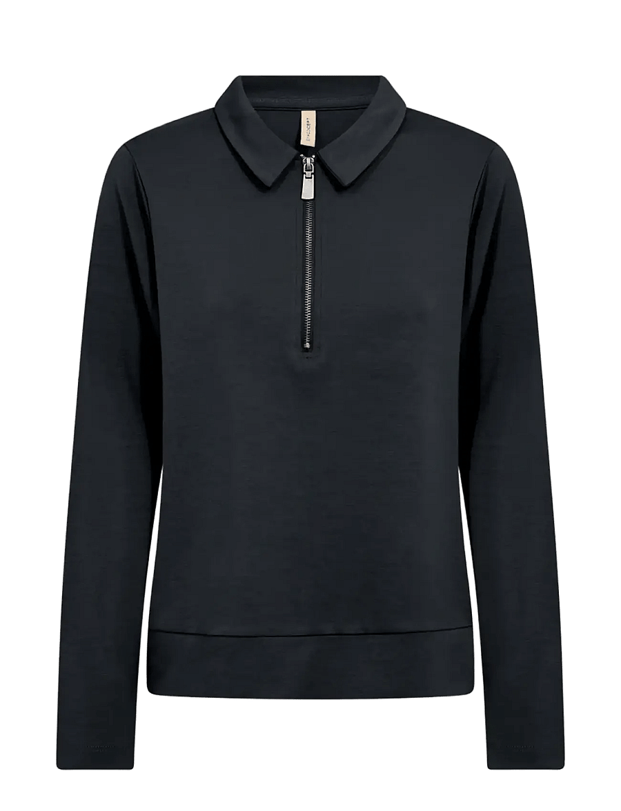 Soyaconcept - SC-BANU - stickade tröjor - 9999 black - 0