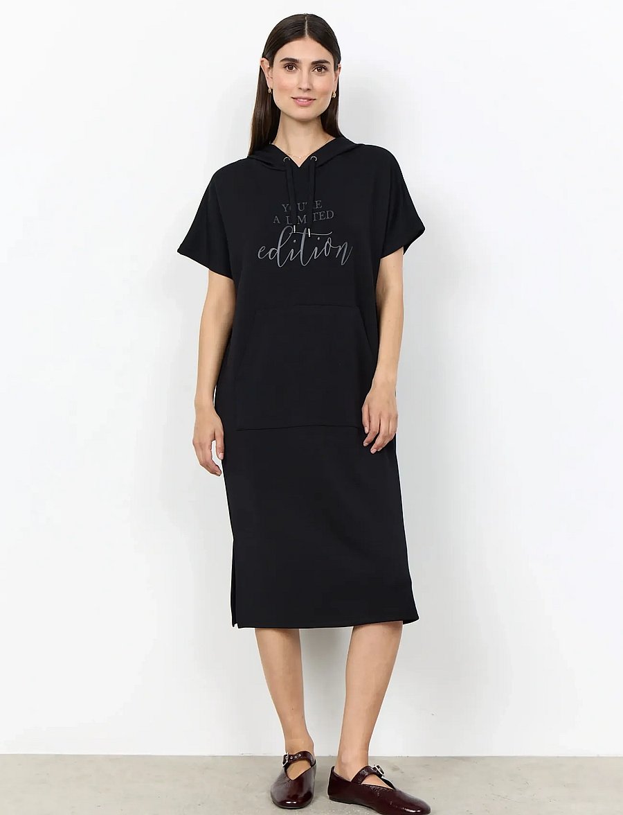 Soyaconcept - SC-BANU - t-shirtklänningar - 9999 black - 3