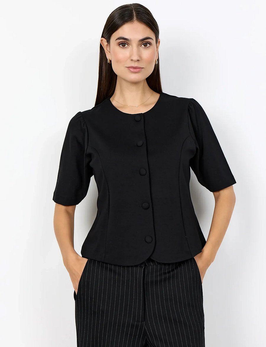 Soyaconcept - SC-GALATHEA - enkeltradede blazere - 9999 black - 0