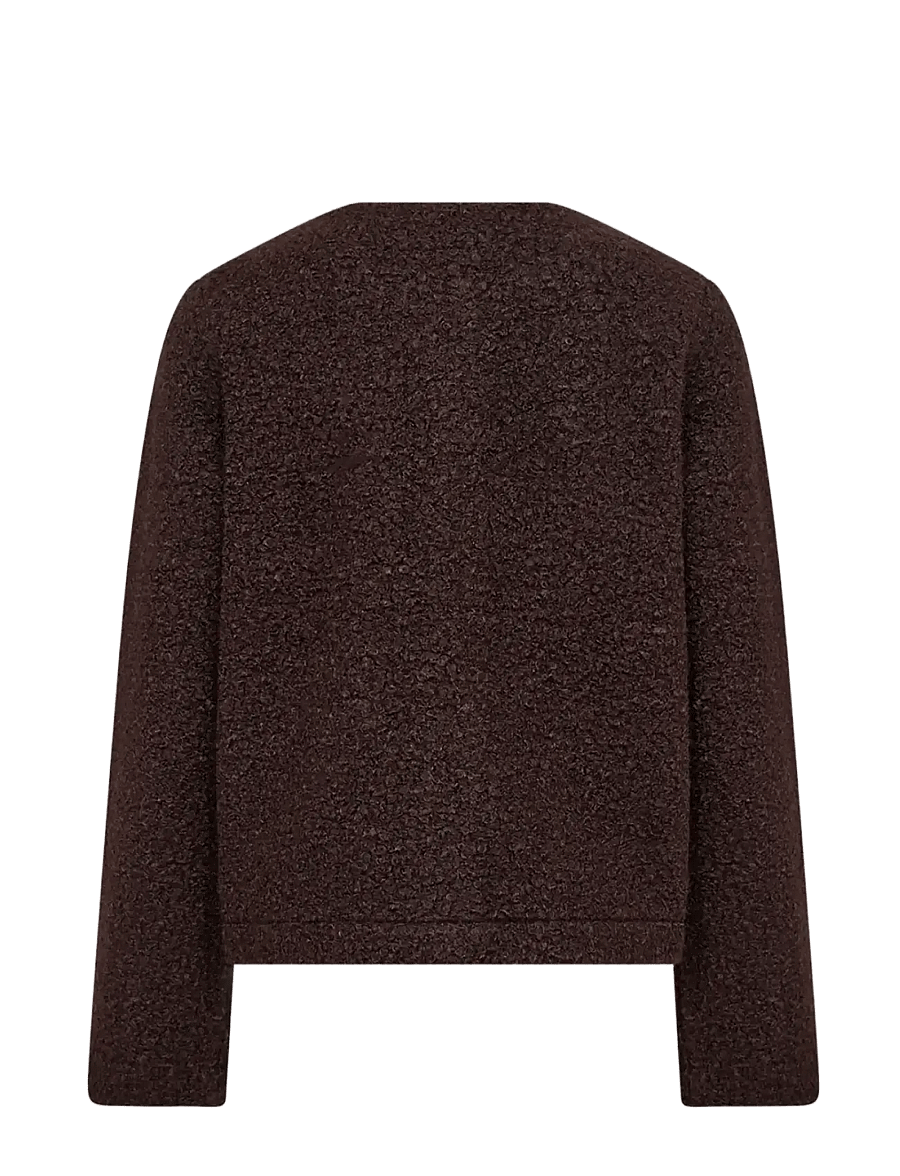 Soyaconcept - SC-SHAIMA - forårsjakker - 8980 chocolate plum - 2