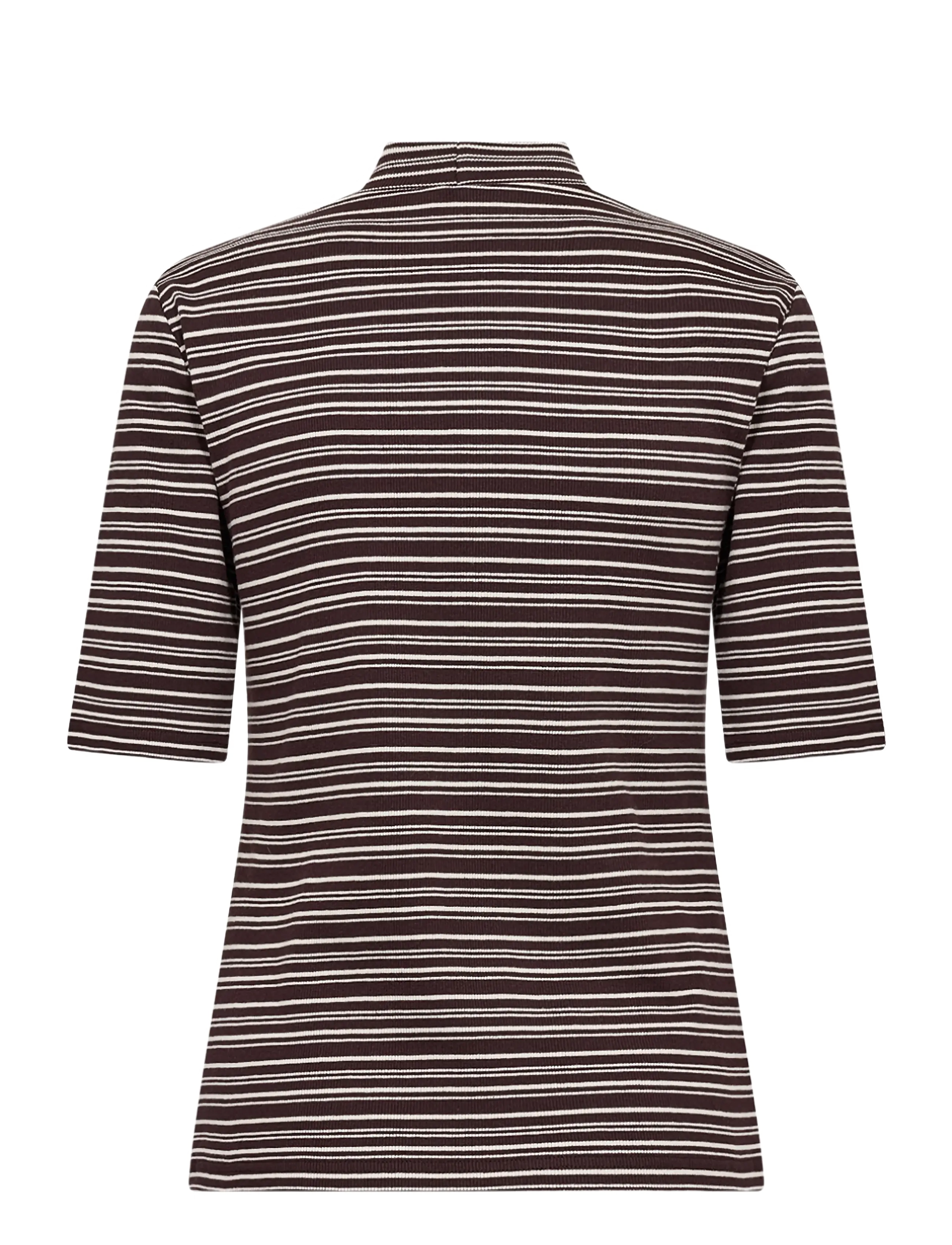 Soyaconcept - SC-HAYLEE - t-shirts - 8980c chocolate plum combi - 2