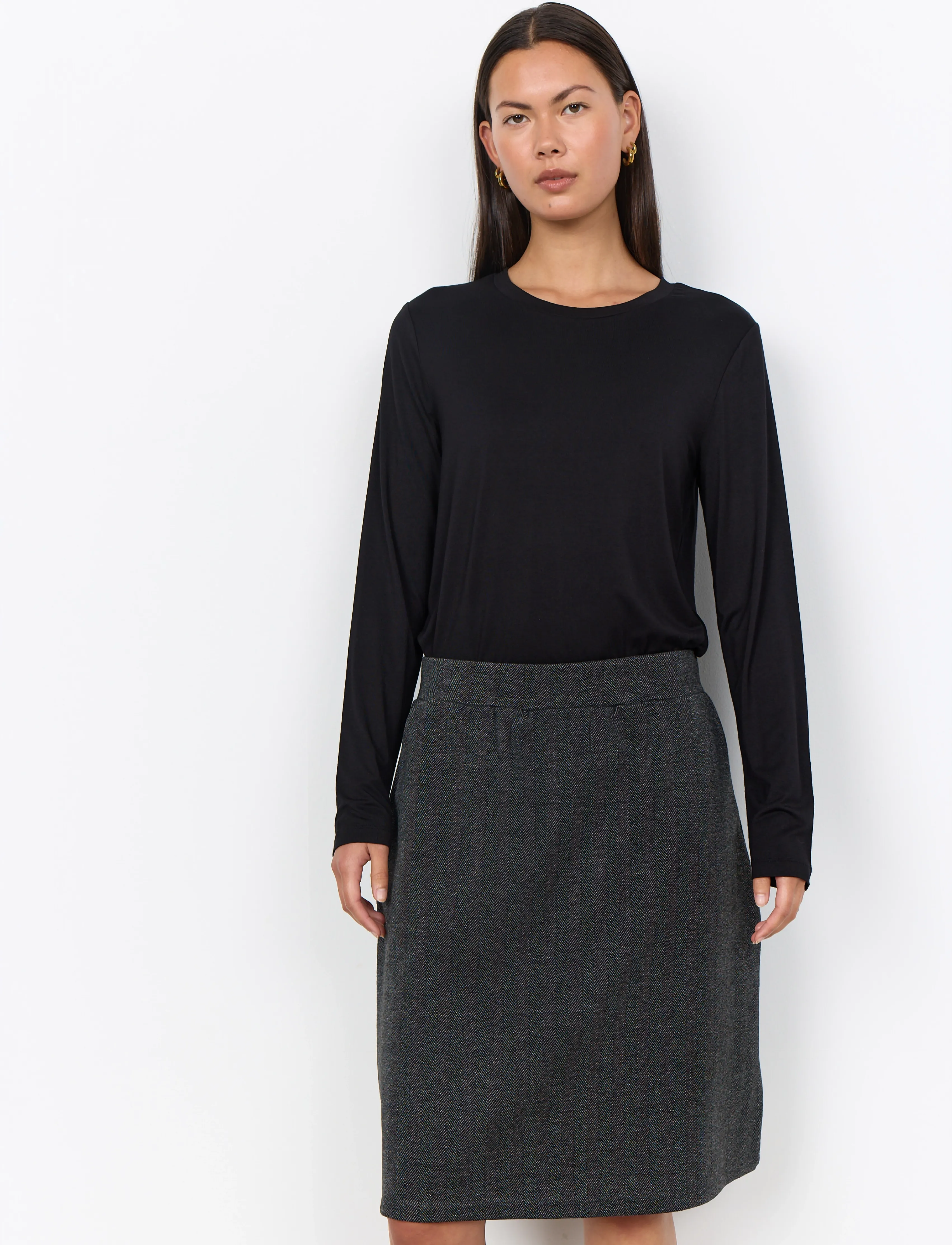Soyaconcept SC-HEBE - Nederdele - 9999 BLACK COMBI / black