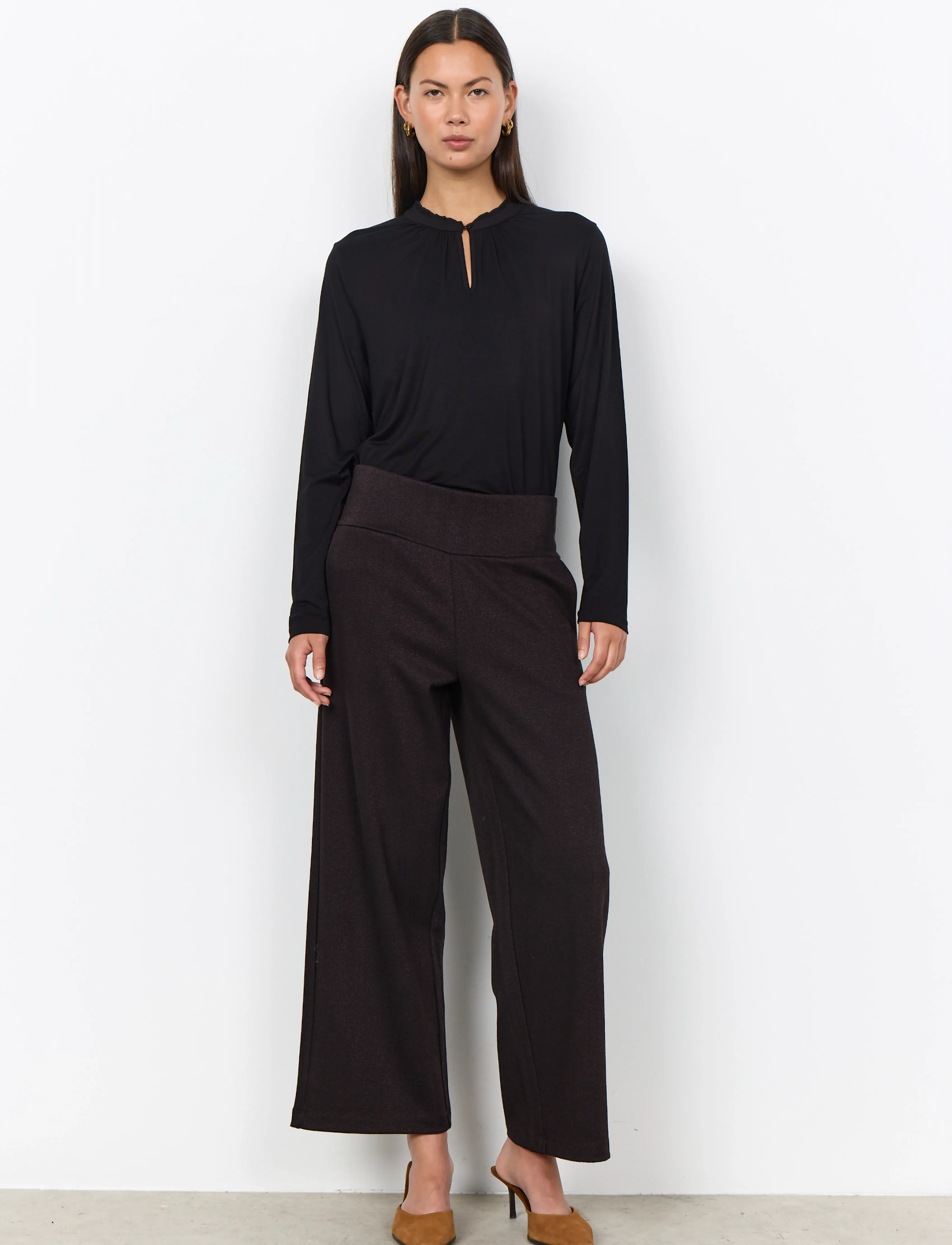 Soyaconcept - SC-MARICA - langärmelige blusen - 9999 black - 3