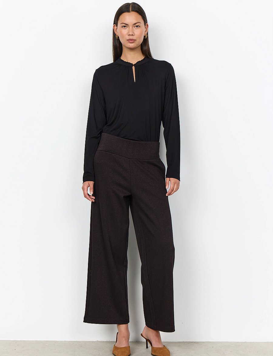 Soyaconcept - SC-MARICA - langärmelige blusen - 9999 black - 3