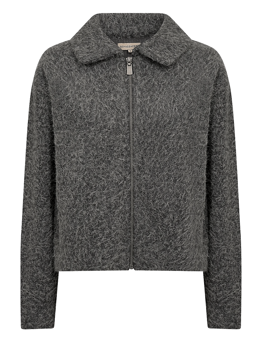Soyaconcept - SC-HIRA - bomberjacken - 99870 dark earth melange - 0