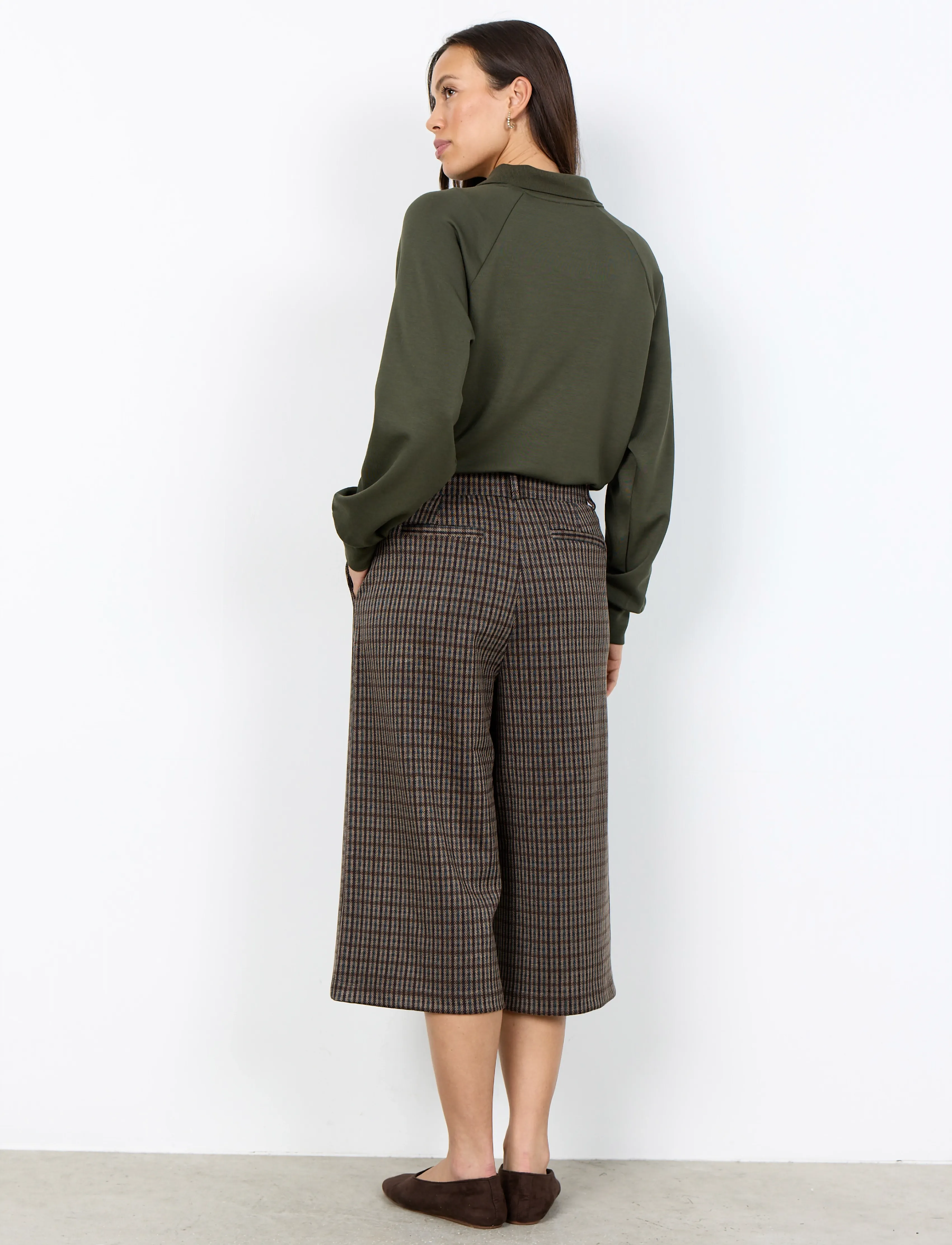 Soyaconcept - SC-HEKLA - culottes - 8980c chocolate plum combi - 5