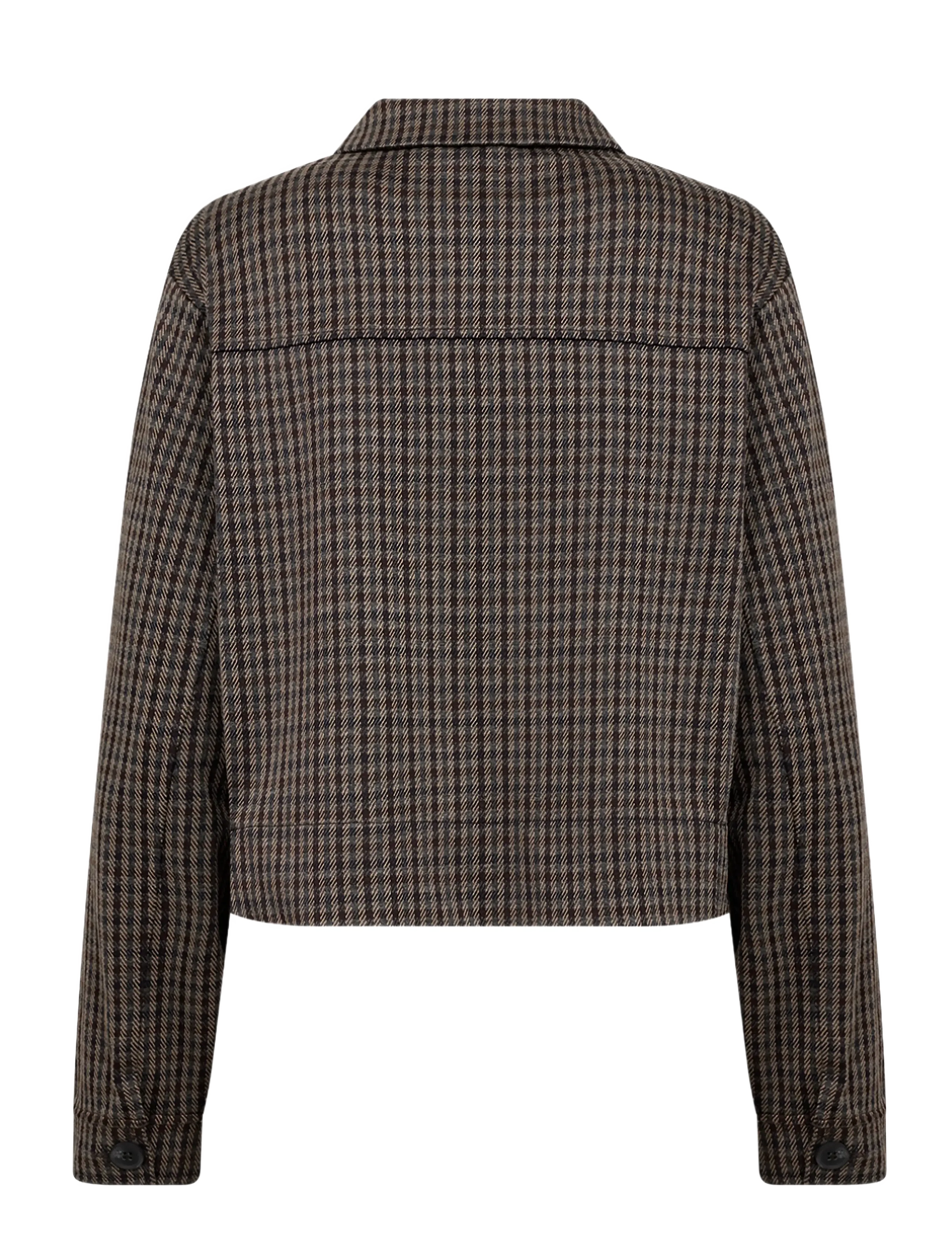 Soyaconcept - SC-HEKLA - utility-jacken - 8980c chocolate plum combi - 2