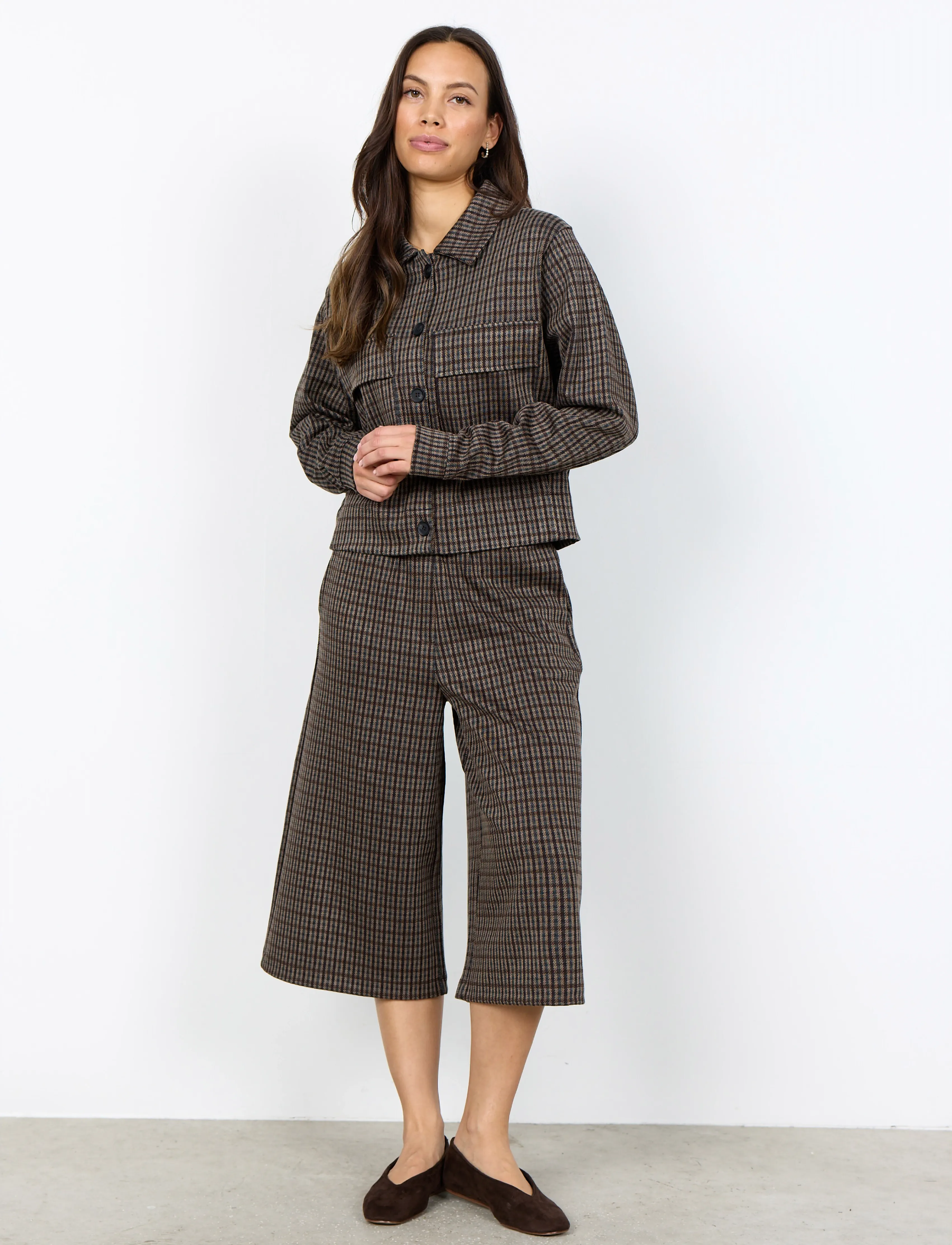 Soyaconcept - SC-HEKLA - utility-jacken - 8980c chocolate plum combi - 4