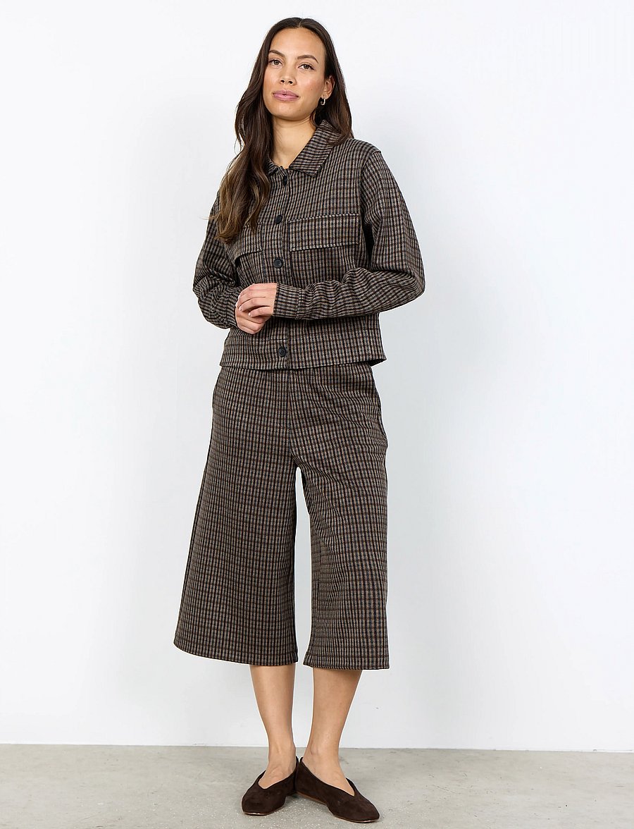 Soyaconcept - SC-HEKLA - utility-jacken - 8980c chocolate plum combi - 4