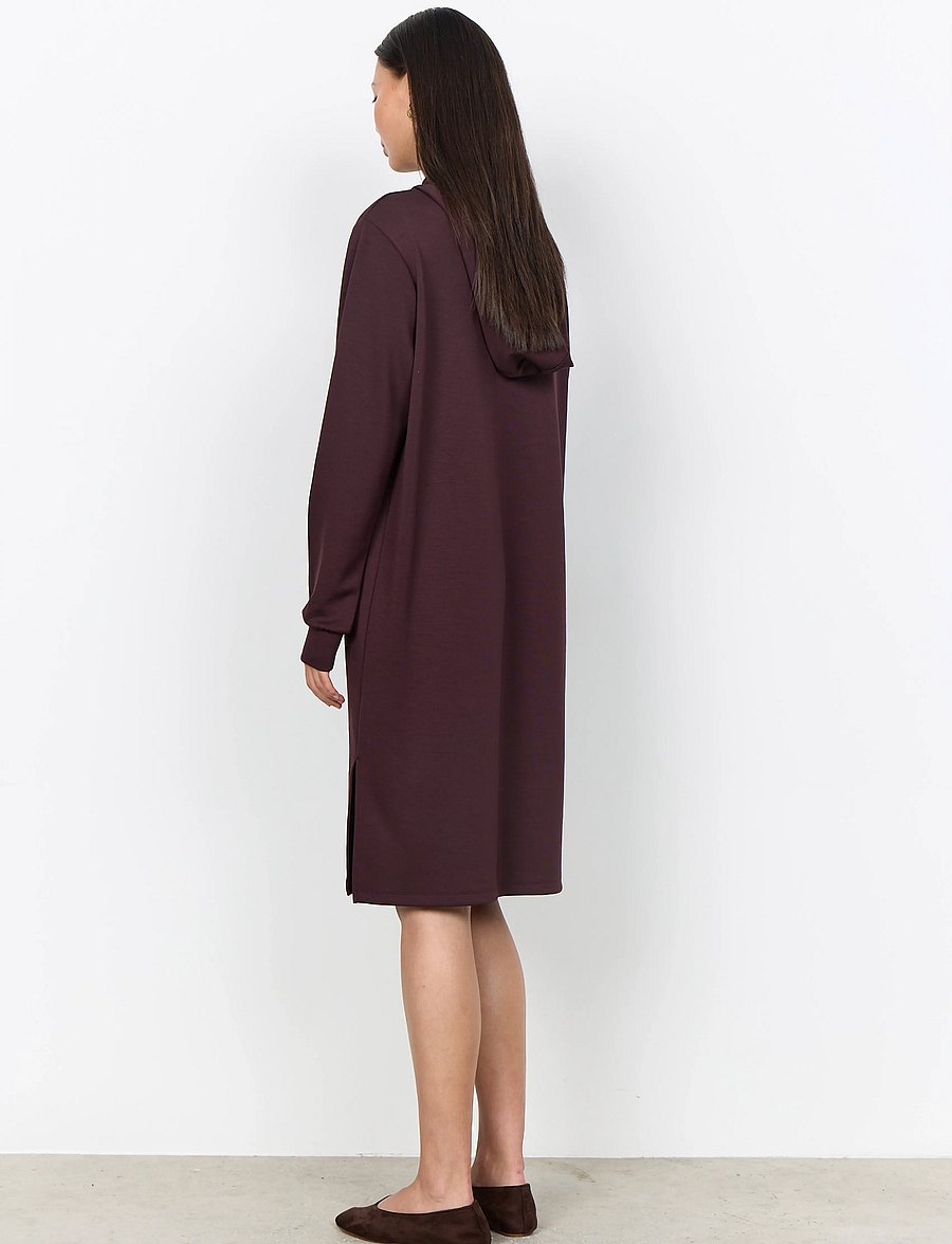 Soyaconcept - SC-BANU - midikleider - 8980 chocolate plum - 4