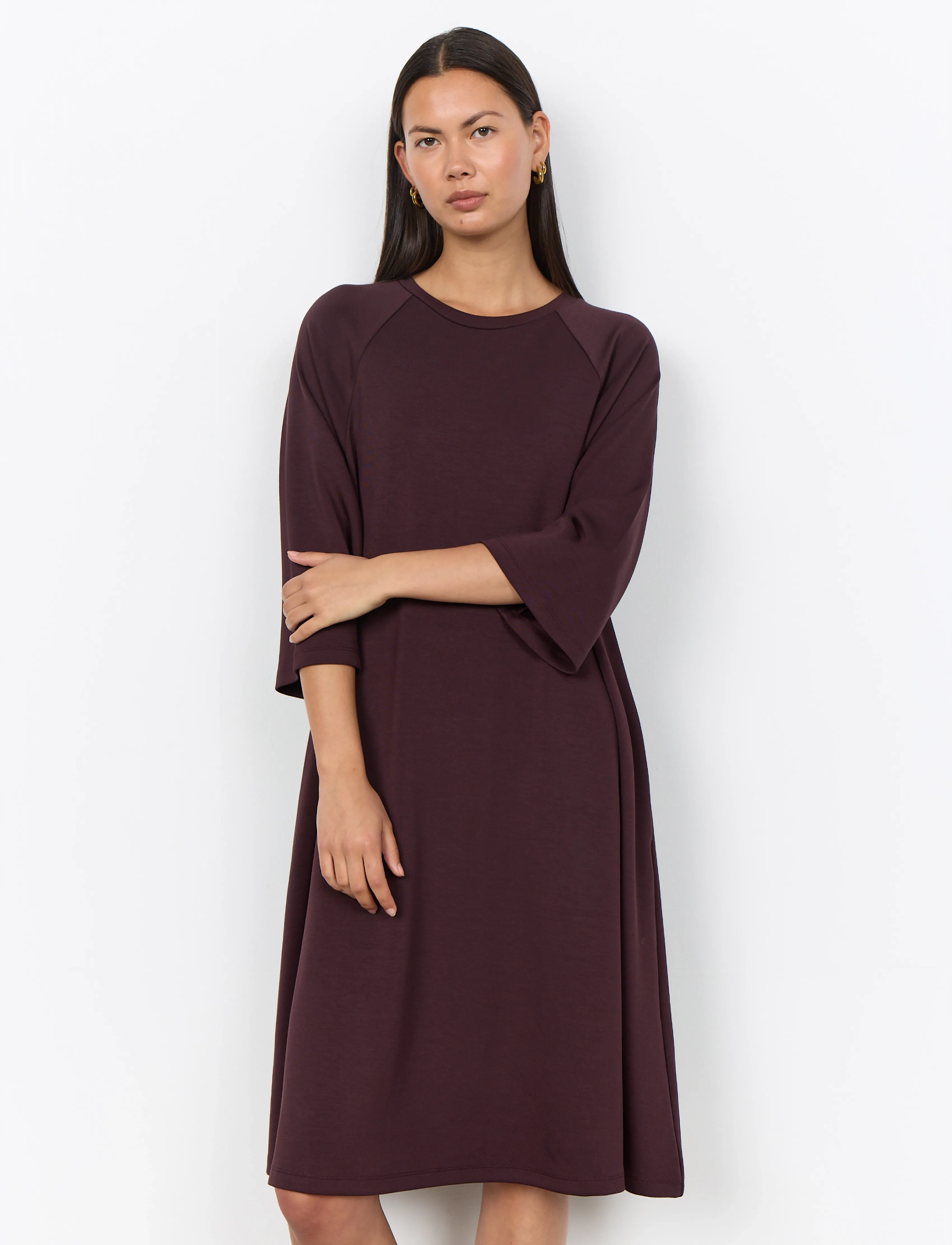 Soyaconcept SC-BANU - Kleidid - 8980 CHOCOLATE PLUM / burgundy