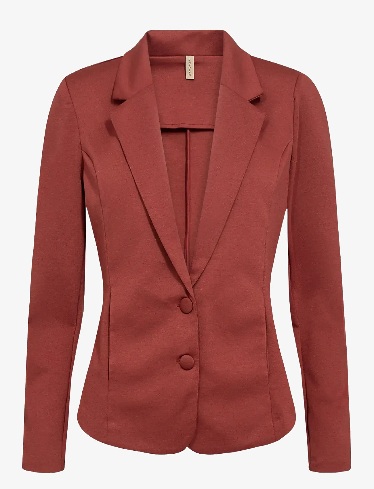 Soyaconcept - SC-DANIELA - Ühes joones nööpidega bleiserid - 4577 mineral red - 0