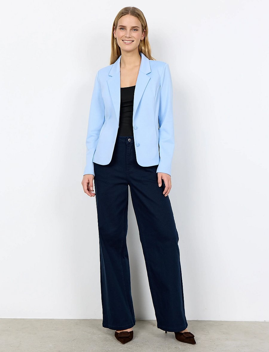 Soyaconcept - SC-DANIELA - enkeltradede blazere - 6250 windsurfer - 3