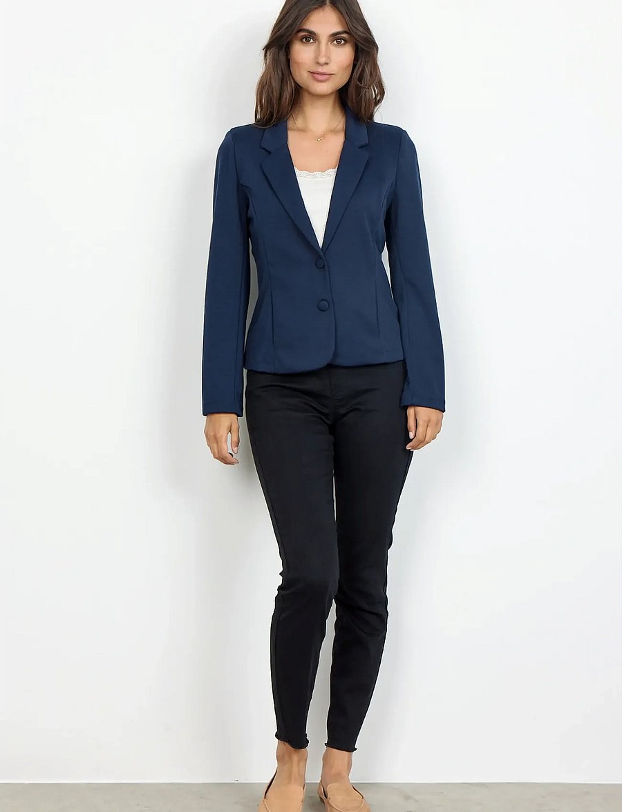 Soyaconcept - SC-DANIELA - Üherealised pintsakud - 6910 navy - 4