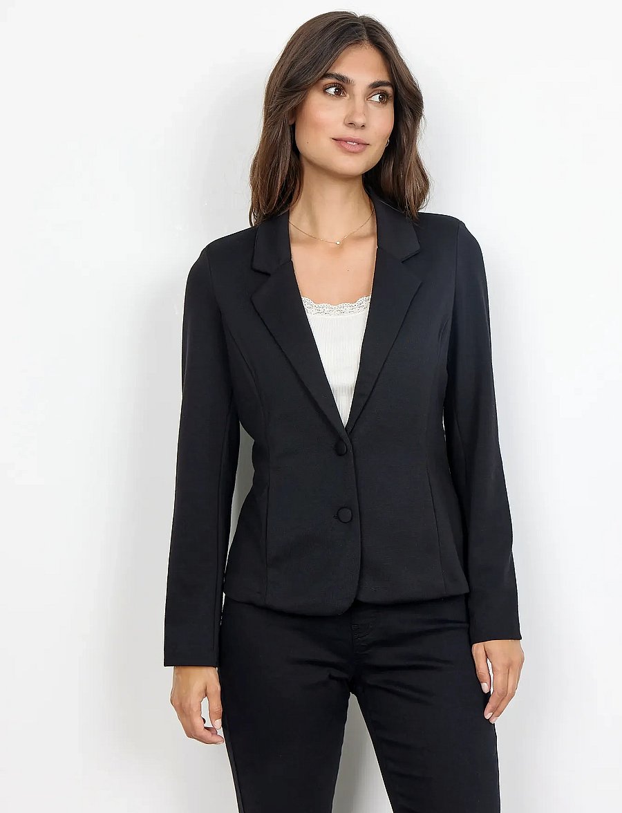 Soyaconcept - SC-DANIELA - enkelknäppta kavajer - black - 0