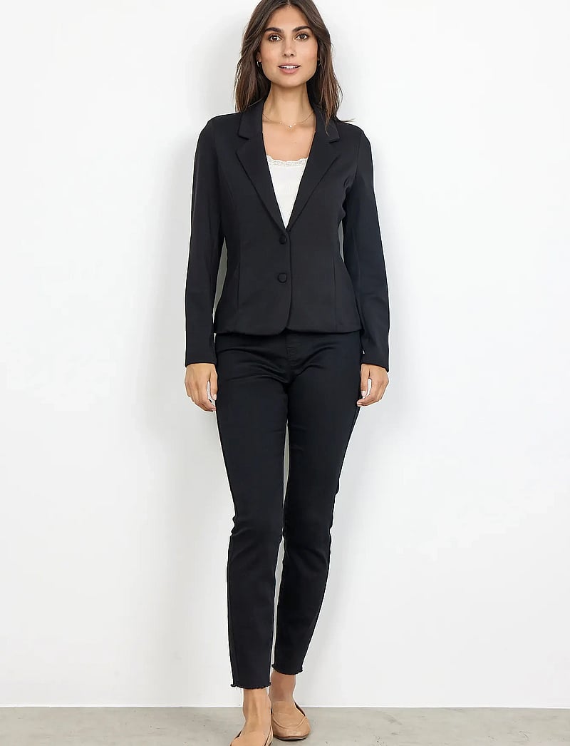 Soyaconcept - SC-DANIELA - enkelknäppta kavajer - black - 4