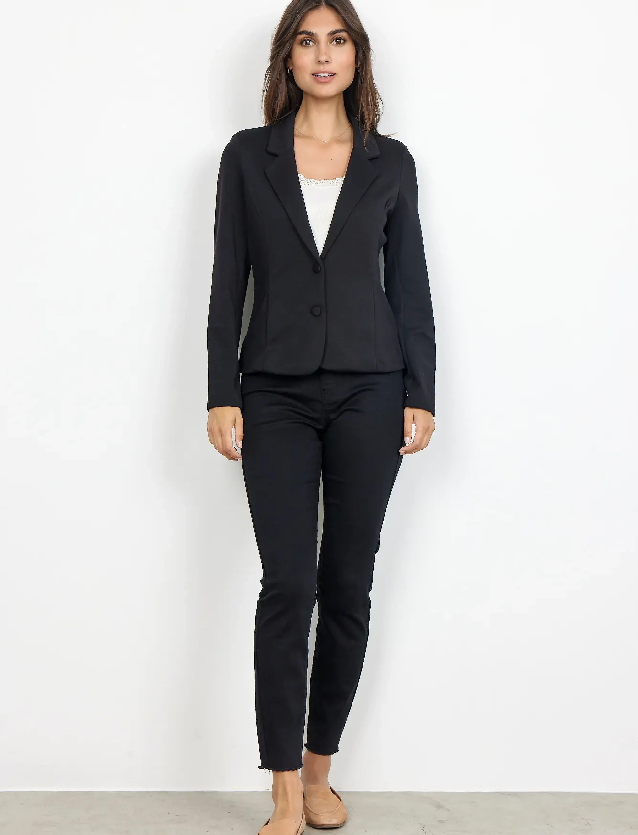 Soyaconcept - SC-DANIELA - einreihige blazer - black - 4