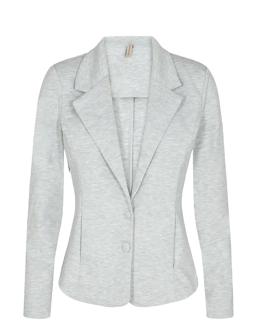 Soyaconcept - SC-DANIELA - enkelknäppta kavajer - lt grey melange - 1