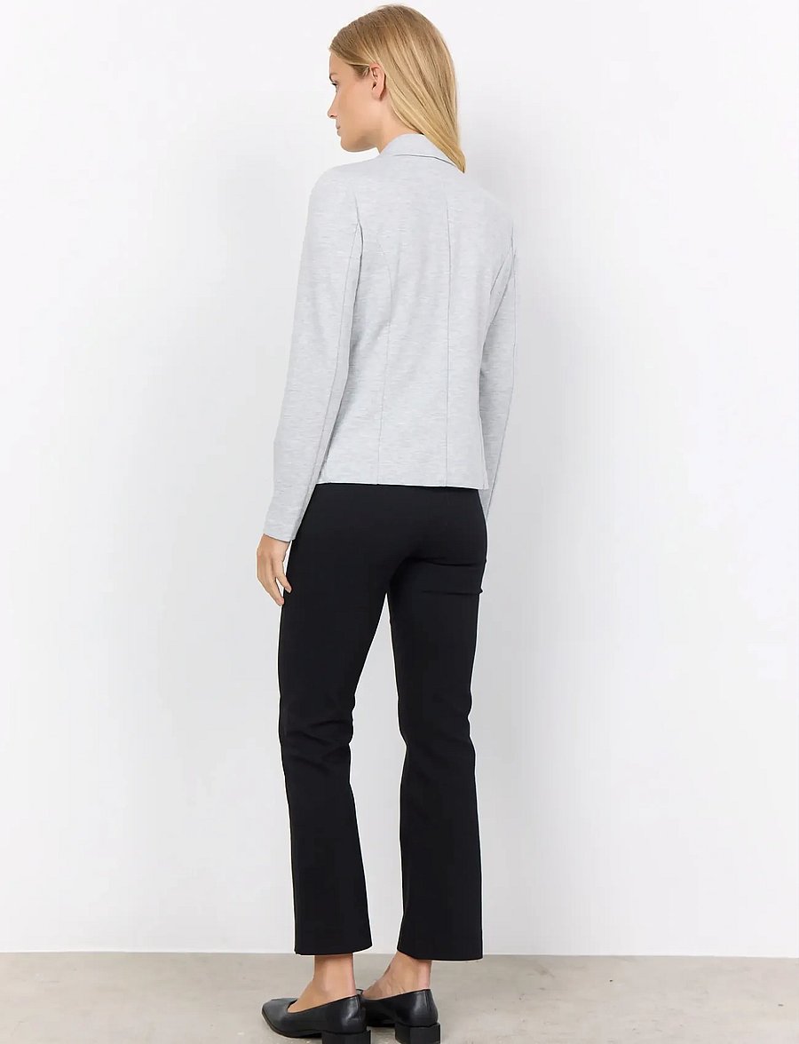 Soyaconcept - SC-DANIELA - enkelknäppta kavajer - lt grey melange - 3