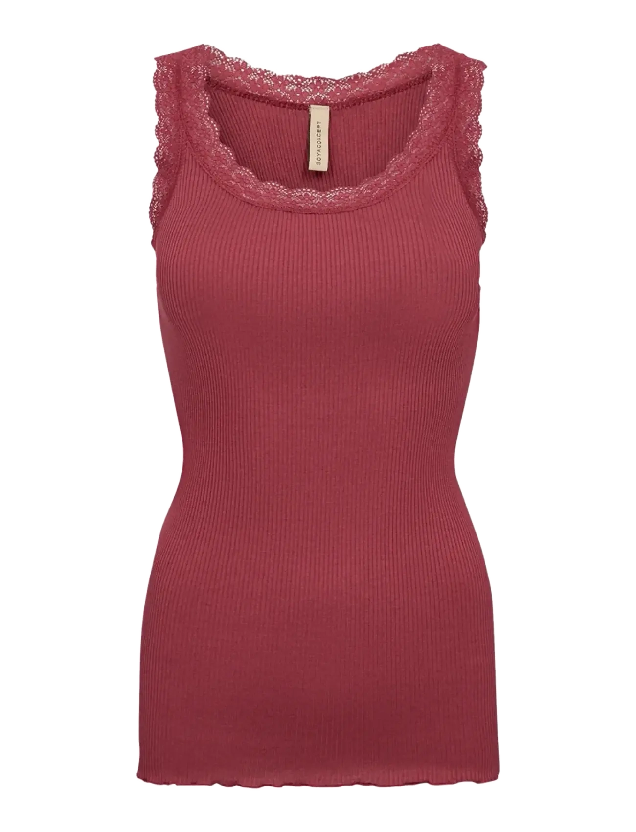 Soyaconcept SC-SARONA - T-Shirts & Tops - 4470 DK. RED / burgundy
