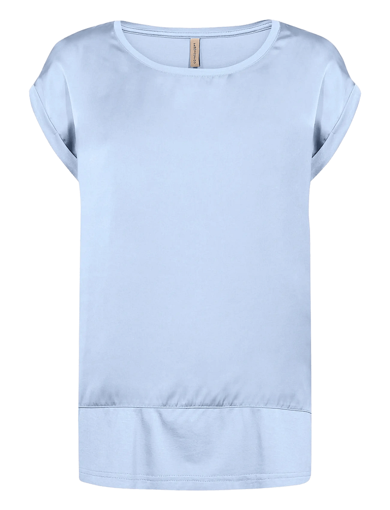 Soyaconcept - SC-THILDE - kurzämlige blusen - 6250 windsurfer - 1